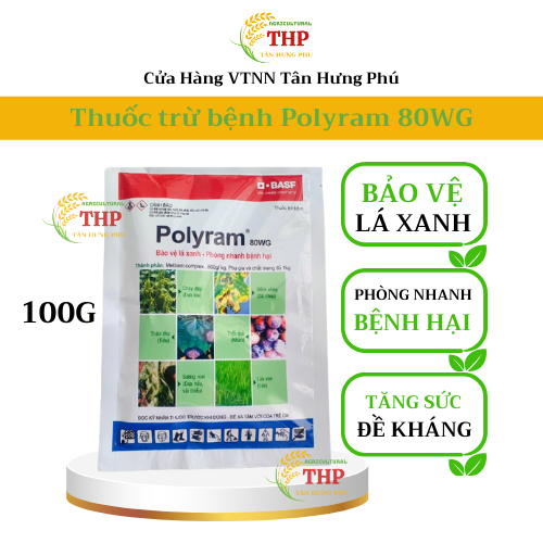 Thuốc trừ bệnh Polyram 80WG