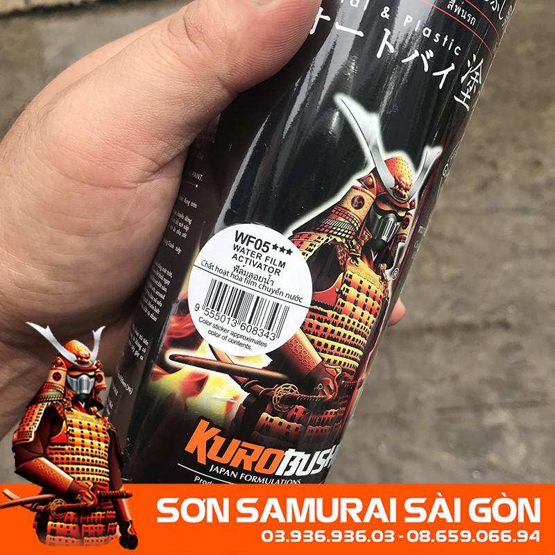Sơn SAMURAI KUROBUSHI WF05*** CHẤT HOẠT HÓA PHIM CHUYỂN NƯỚC - Sơn phun xe máy SAMURAI SÀI GÒN