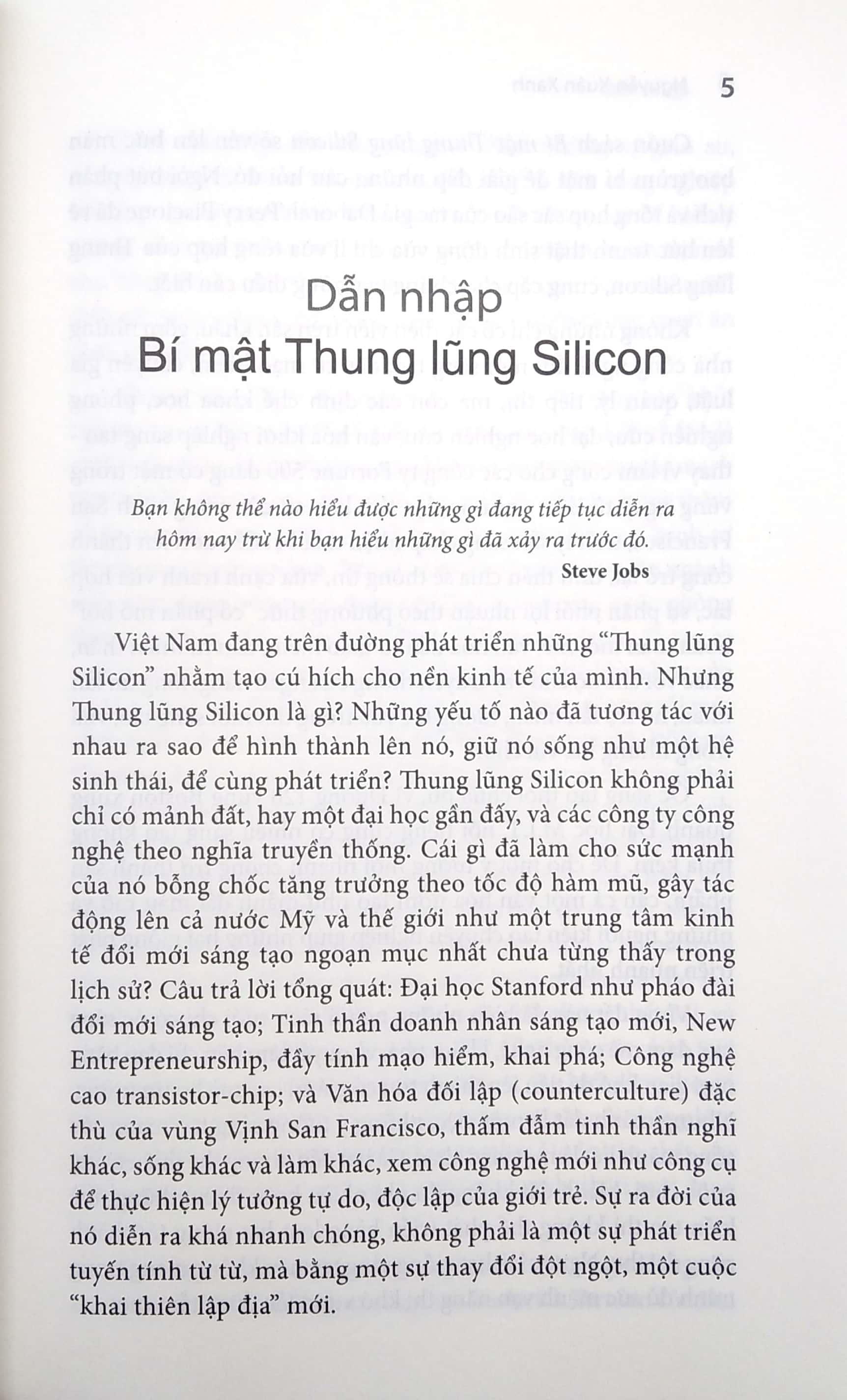 Bí Mật Của Thung Lũng Silicon