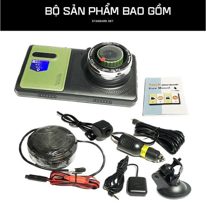 Camera hành trình xe tải Wintosee H5- Không GPS - dây cam sau 15m