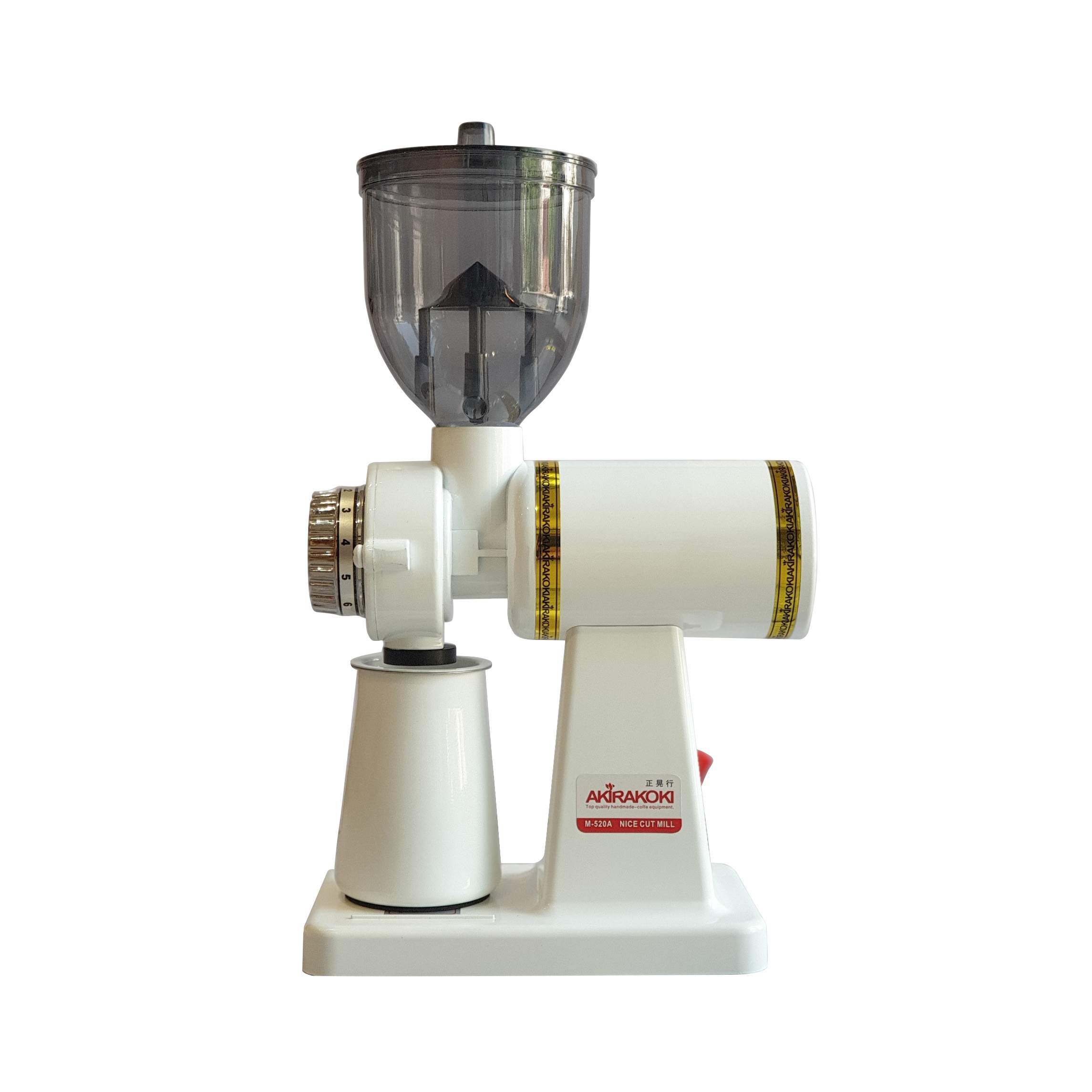 MÁY XAY CÀ PHÊ AKIRAKOKI COFFEE GRINDER SUPER M-520A WHITE