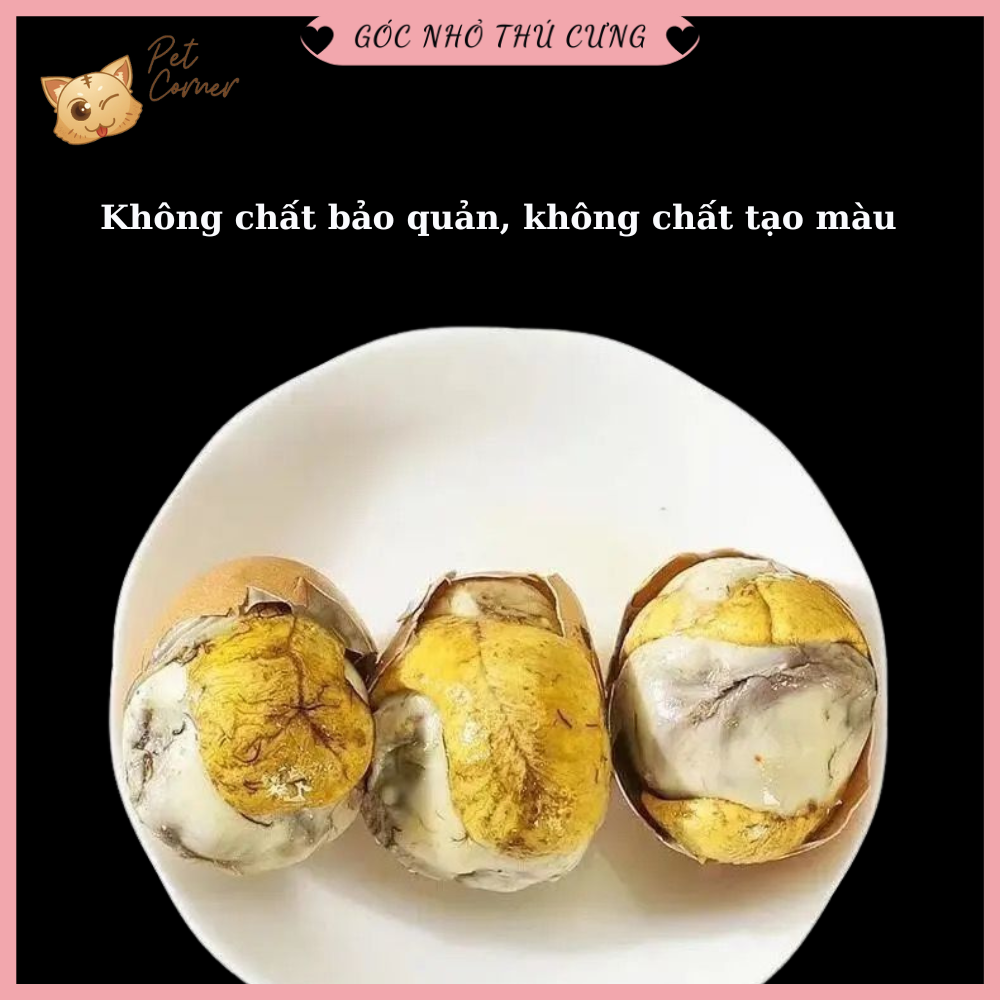 Trứng lộn đông khô cho chó mèo bổ sung dinh dưỡng