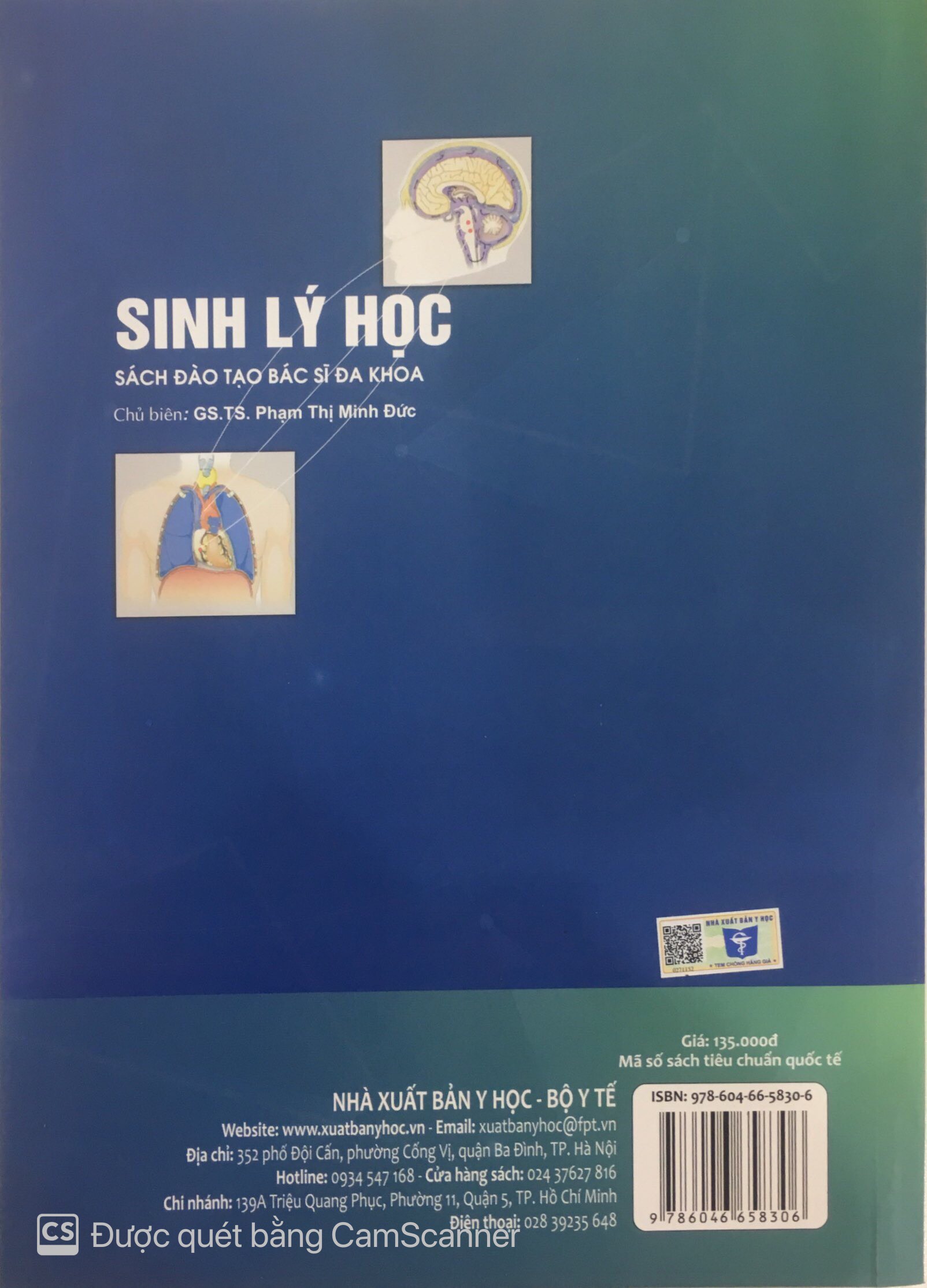 Benito - Sách - Sinh lý học (Đào tạo Bác sĩ Đa khoa 2022) - NXB Y học