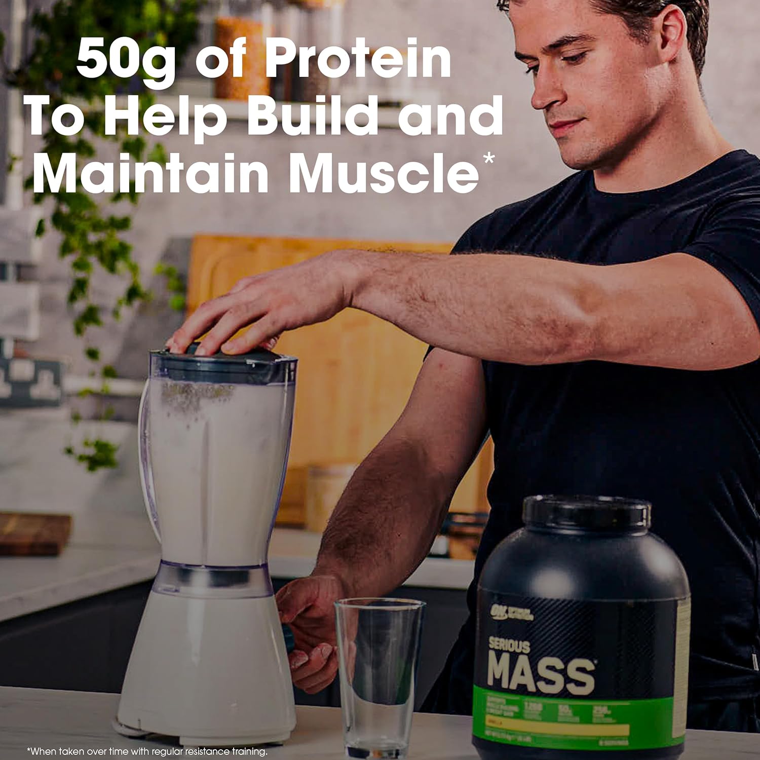 Optimum Nutrition Serious Mass 12Lbs (5.4KG) Sữa Tăng Cân Bổ Sung Calo, Protein, Vitamin Khoáng Chất