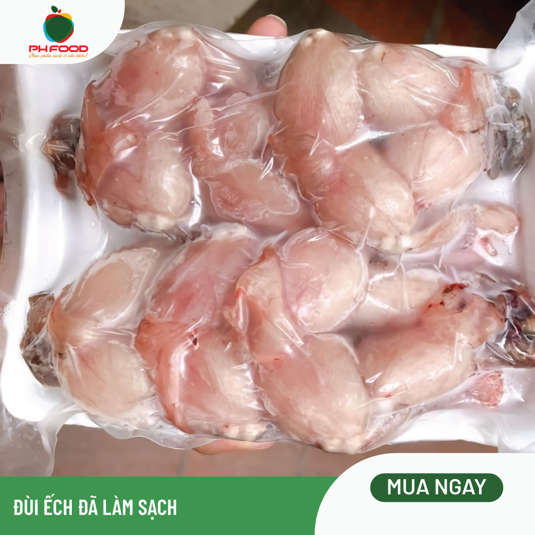 - Đùi Ếch Đã Làm Sạch - 500g