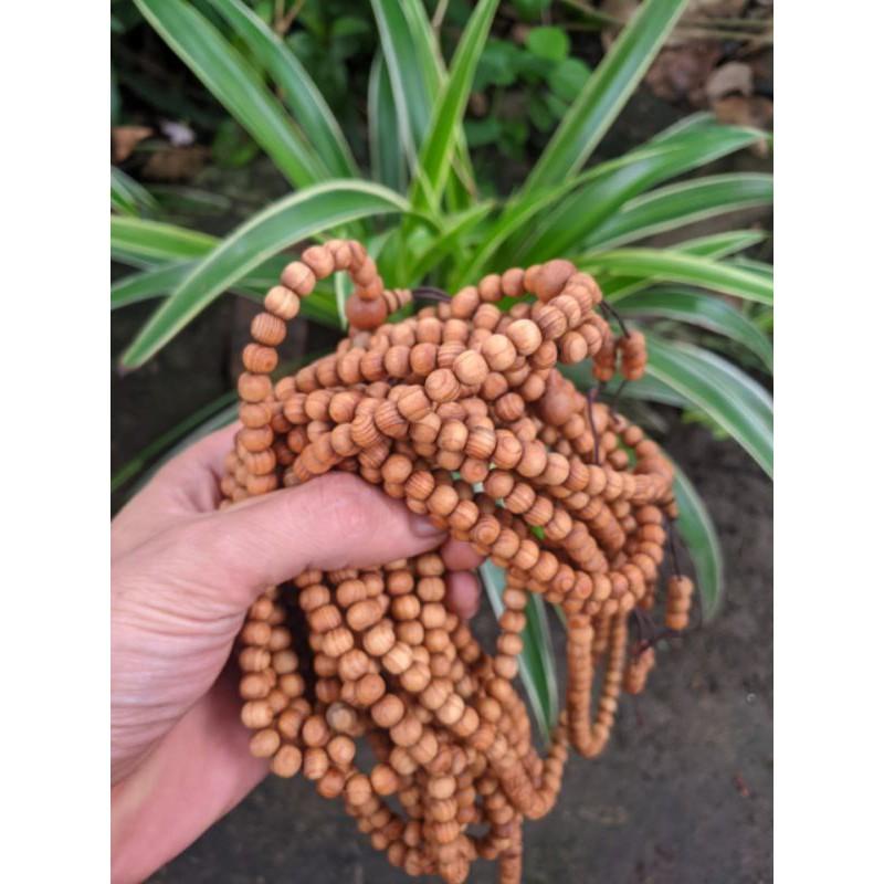 Vòng tay nữ 108 hạt nhỏ tròn 5ly gỗ ngọc am
