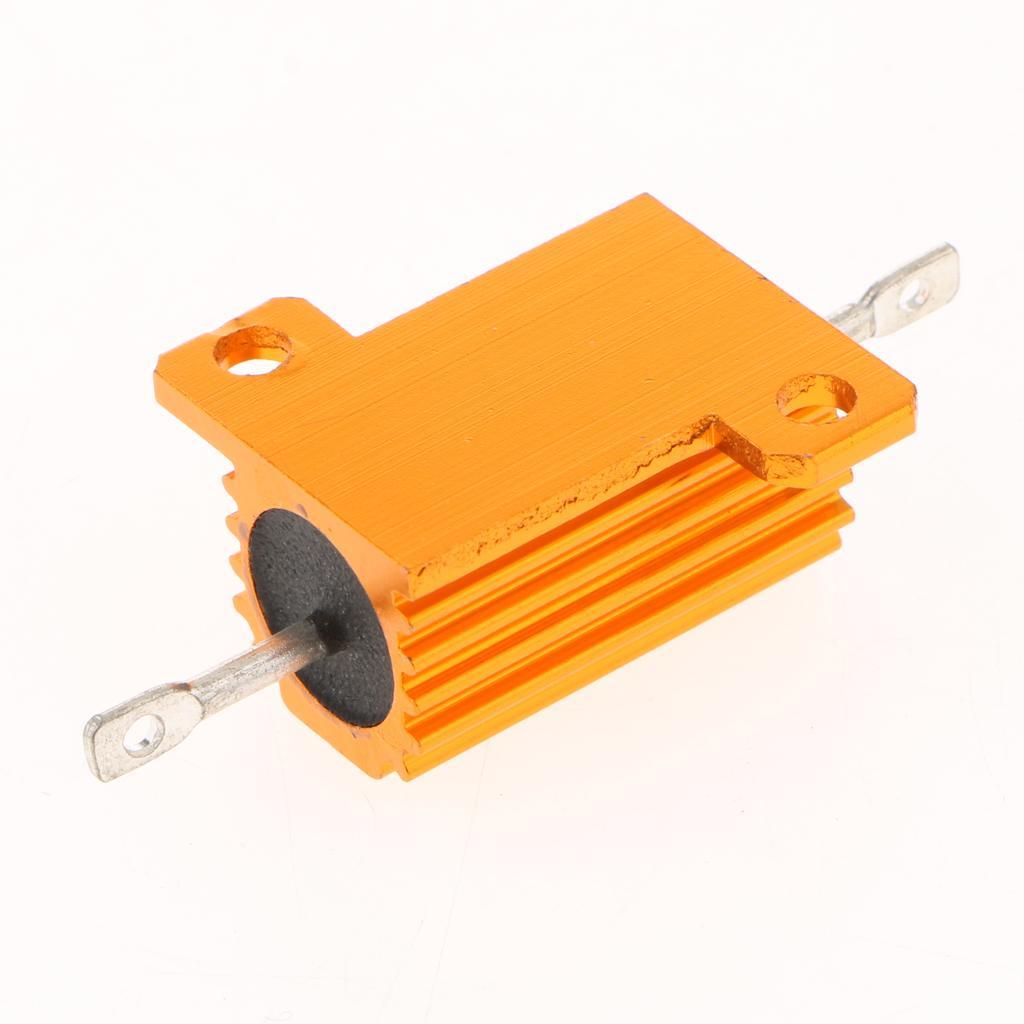 2-8pack Golden Resistor Aluminum Case Wirewound Chassis Mounted 1K Ohm