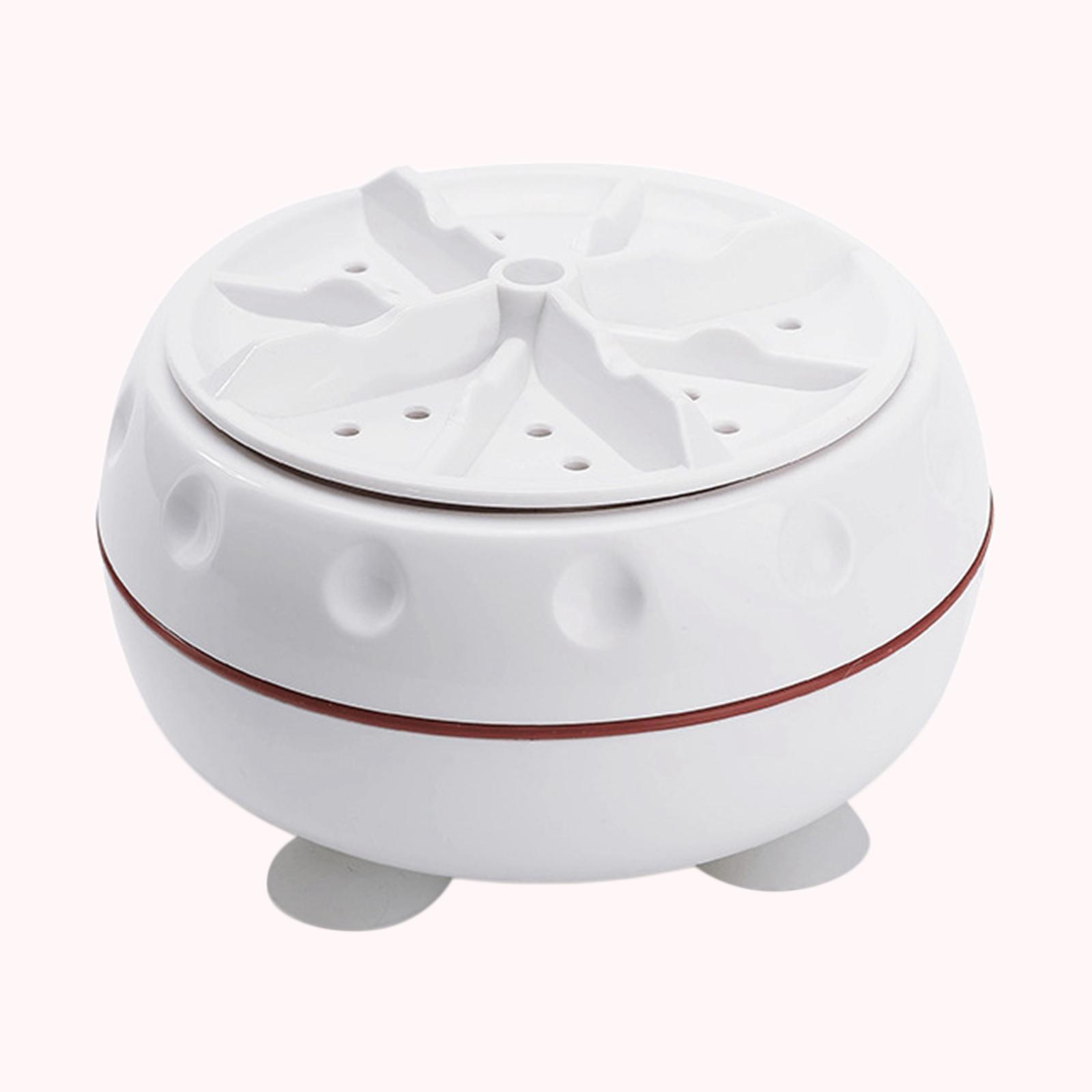 Portable Mini Washing Machine USB Rechargable Travel Washer for Laundry Home Bathroom