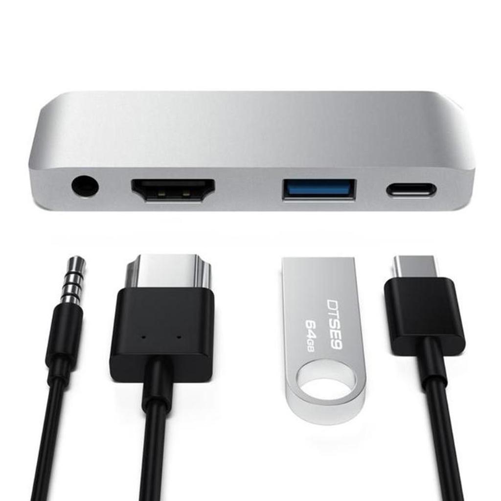 Type- Station USB-C To   Charger Hub Converter Adapter For  Pro