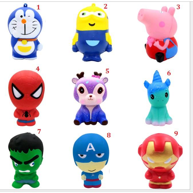 ĐỒ CHƠI CHO BÉ - SQUISHY MẪU TO TÙY CHỌN CỰC ĐẸP - KÈM BAO BÌ