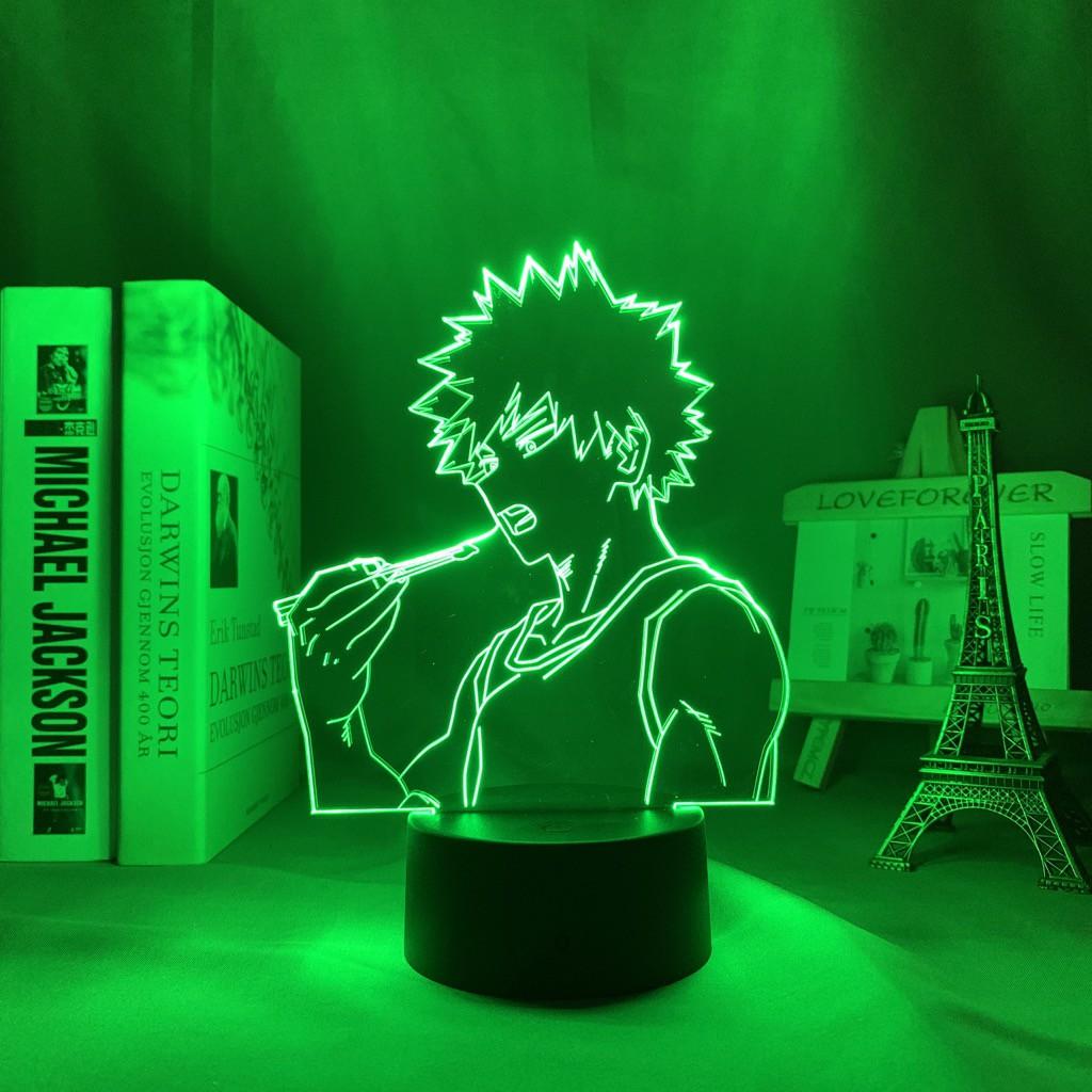 Đèn Ngủ Katsuki Bakugo My Hero Academia Cho Trang Trí Phòng, Món Quà Sinh Nhật Manga