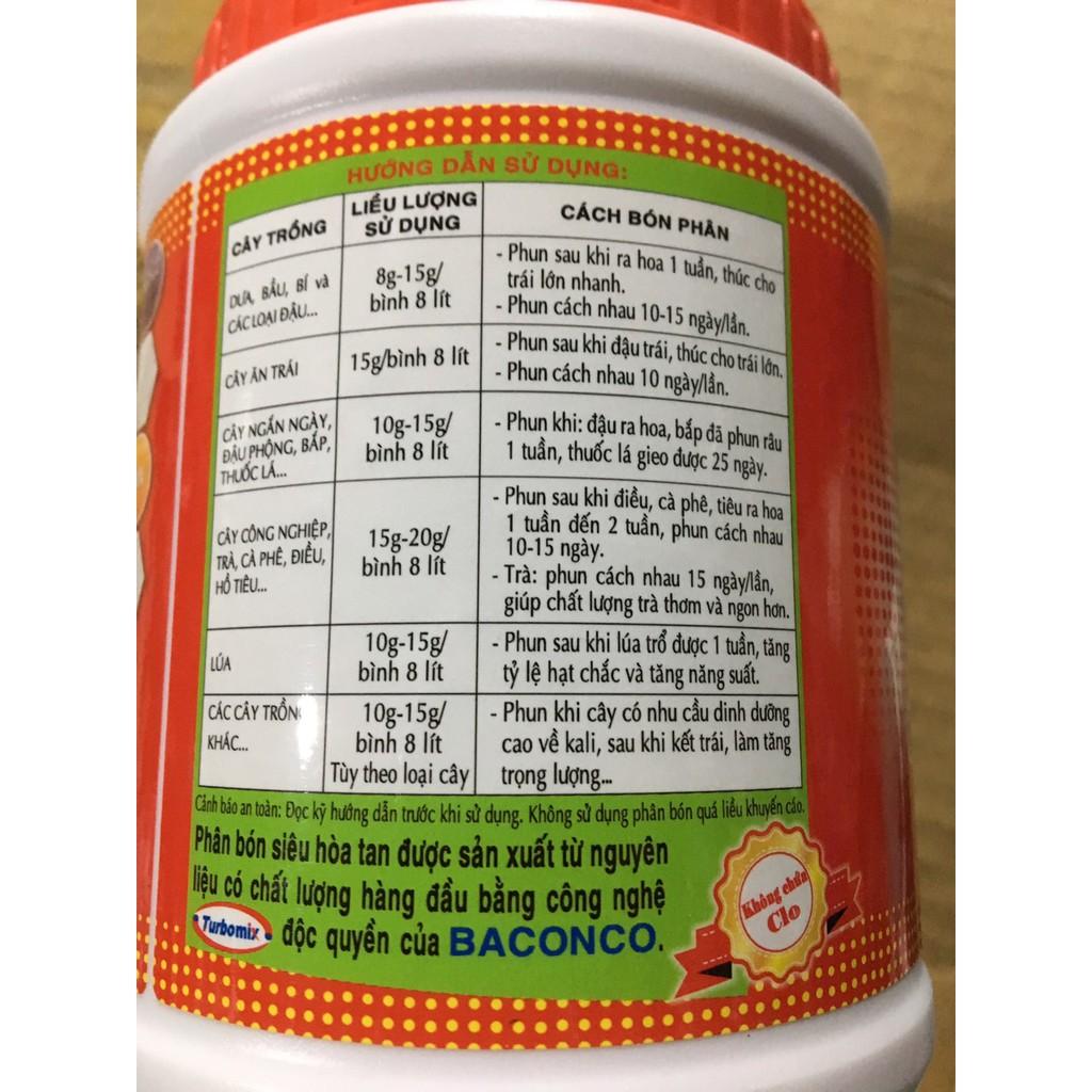 Phân bón lá SUPERTAN ĐỎ 10-5-30-12S+2.1Mg+Te lọ 700gr