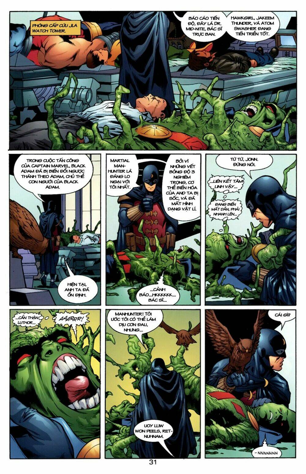 JLA JSA: VIRTUE AND VICE Chapter 2 - Trang 5