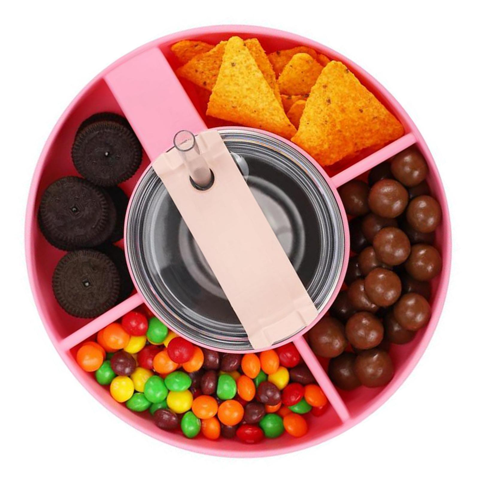 Silicone Snack Rings for Cup Fruit Tray Snack Container for Tumbler for Home