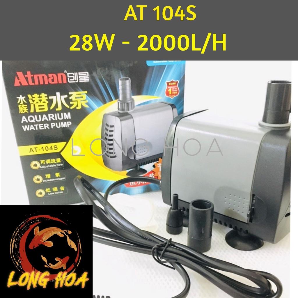 Máy bơm atman 101, 102,103s,104s,105s,106s,107s siêu tiết kiệm điện,bơm nước hồ cá-LONG THÀNH CÁ CẢNH