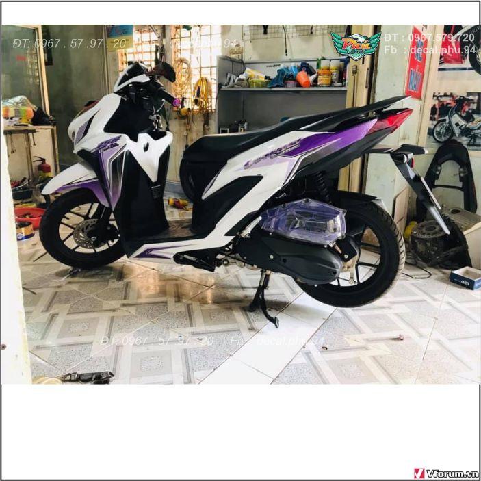 Tem Rời Vario Tím Trắng