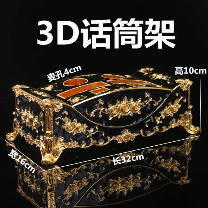 Đảm bảo chất lượng bàn ktv KTV nguồn cung cấp máy tính để bàn trang trí Châu Âu micro kim loại đứng gạt tàn nước sang trọng bán hàng trực tiếp
