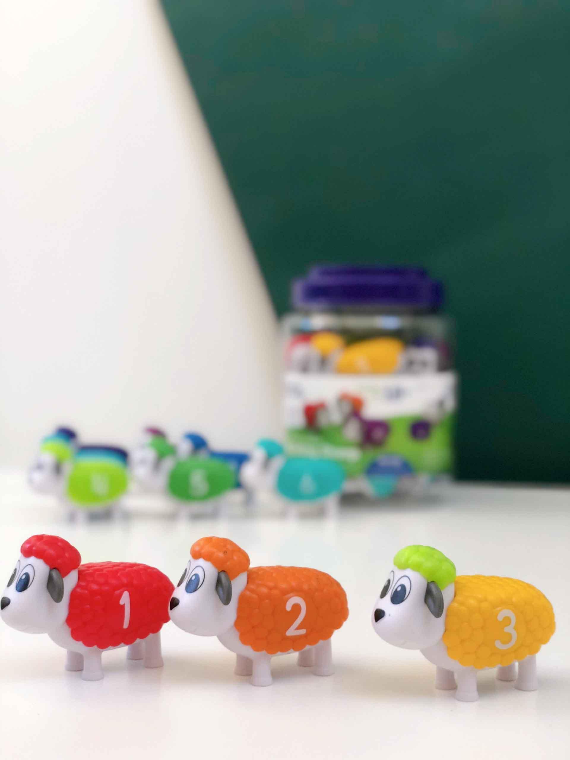 Learning Resources Bộ đồ chơi học đếm cừu - Snap-n-Learn Counting Sheep