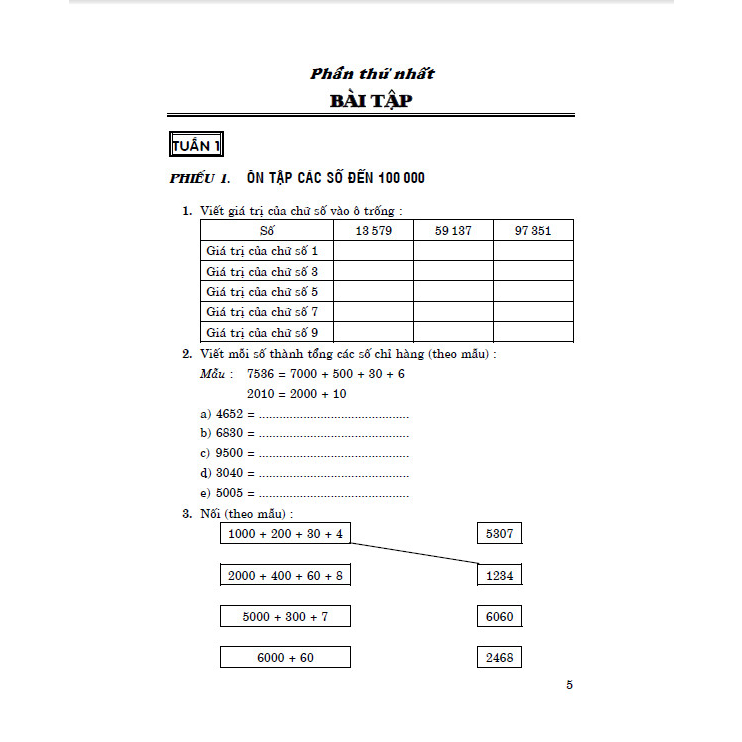 Bài tập chọn lọc toán 4 hai buổi trong ngày - tập 1 (dùng chung cho các bộ sgk hiện hành)