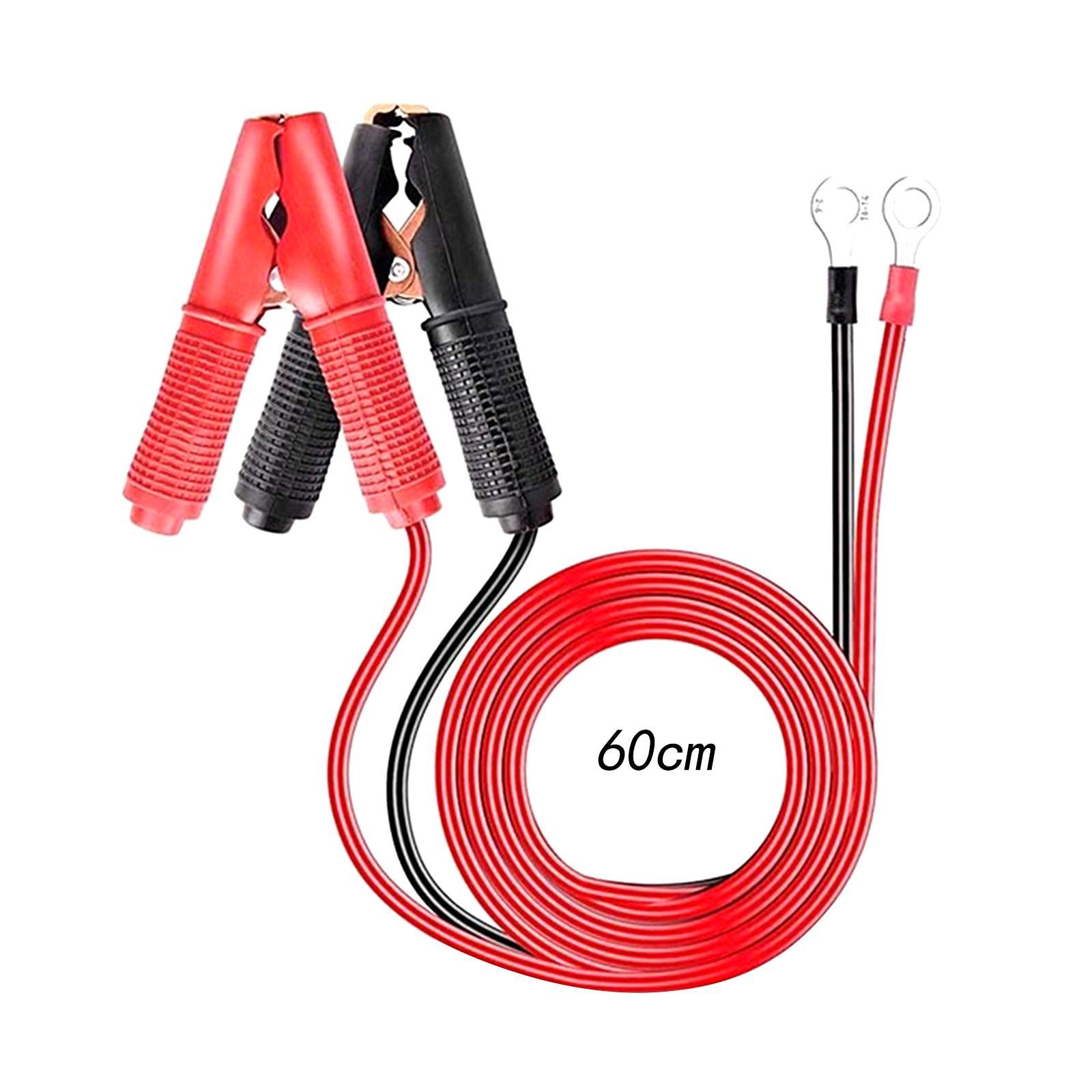 Cars Battery Cable Battery Alligator Clips Clamp 30A Fuse Battery Jump Cable