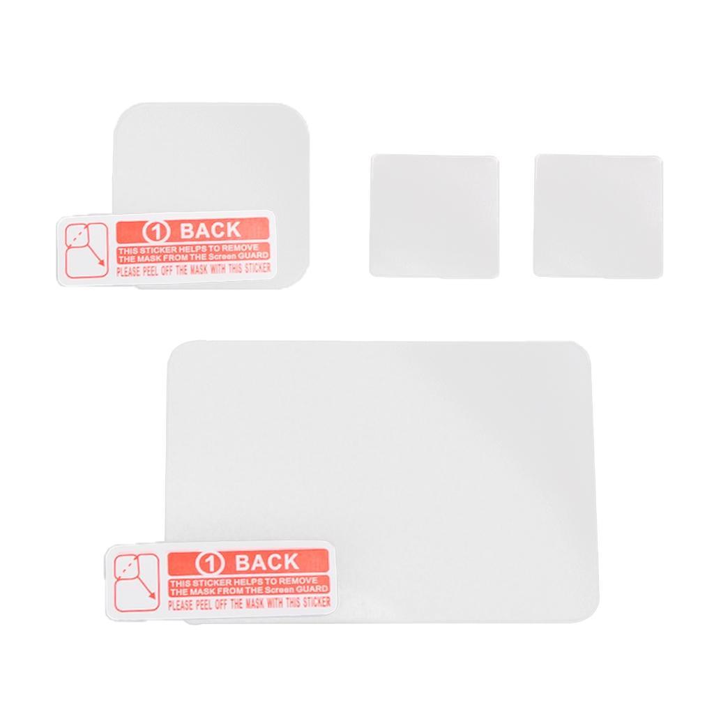 Tempered Glass Film Lens+Screen Protector Cover for 8 Black
