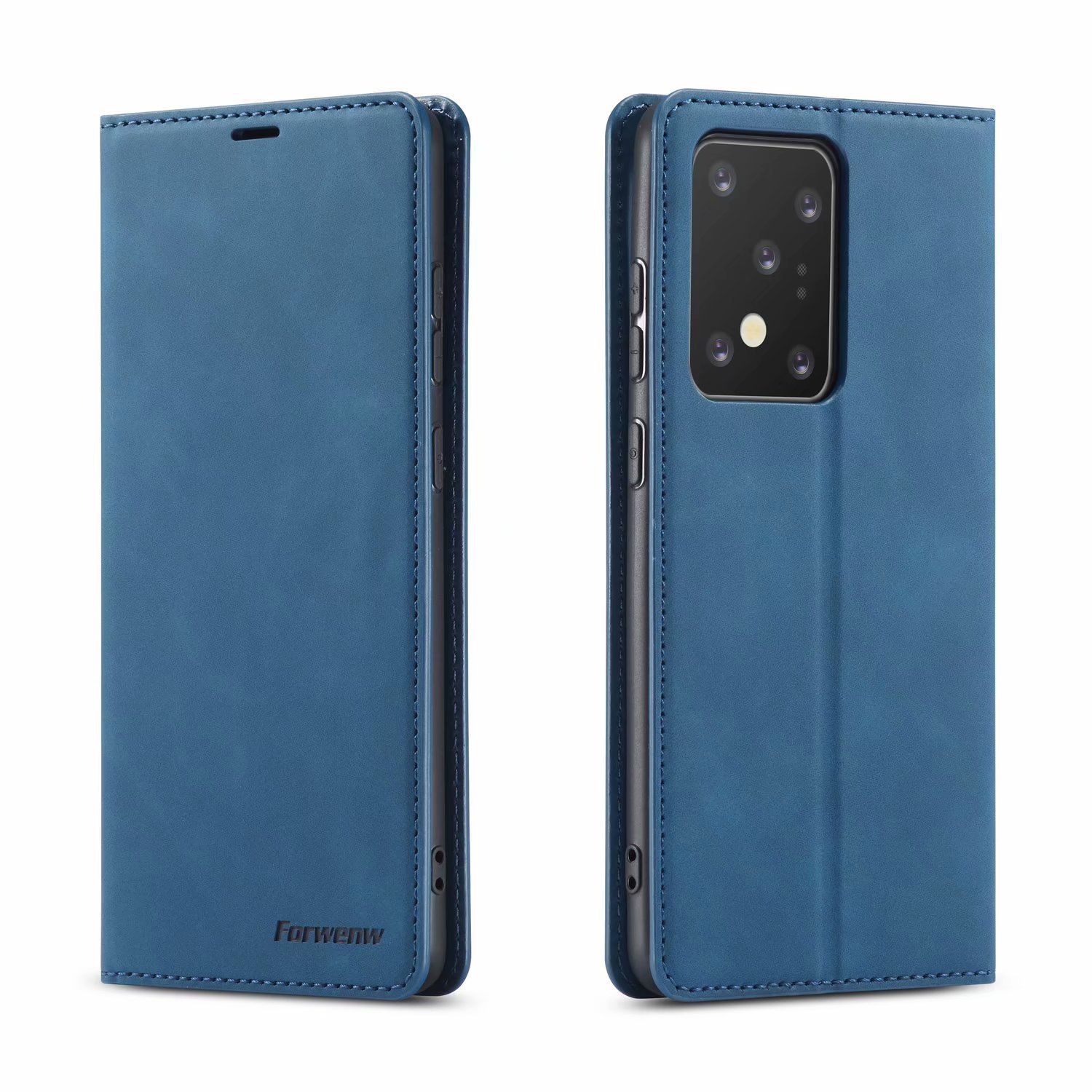 Bao da bò non dạng ví hãng Greencase dành cho Samsung Note 20 Ultra - Hàng chính hãng