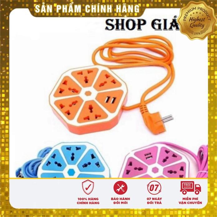 Ổ CẮM ĐIỆN ĐA NĂNG HÌNH TRÁI CAM CÓ CỔNG USB ĐA NĂNG |