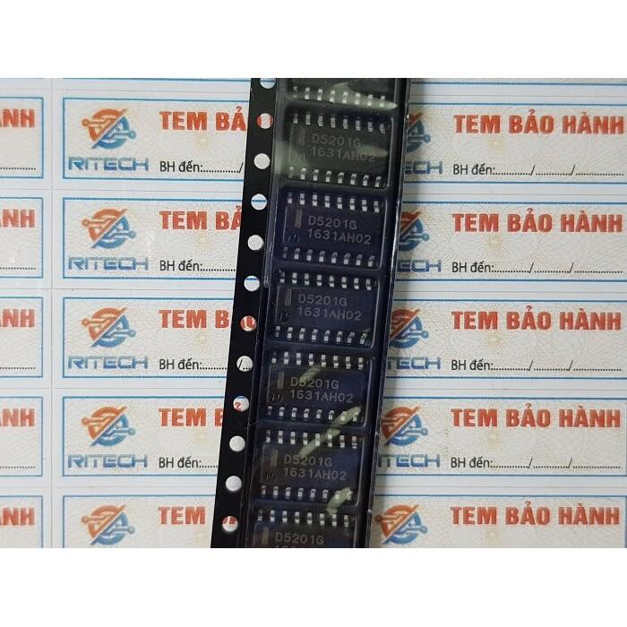 Combo 3 chiếc D5201G, UPD5201G IC Chức Năng SOP-16- Hàng chính hãng