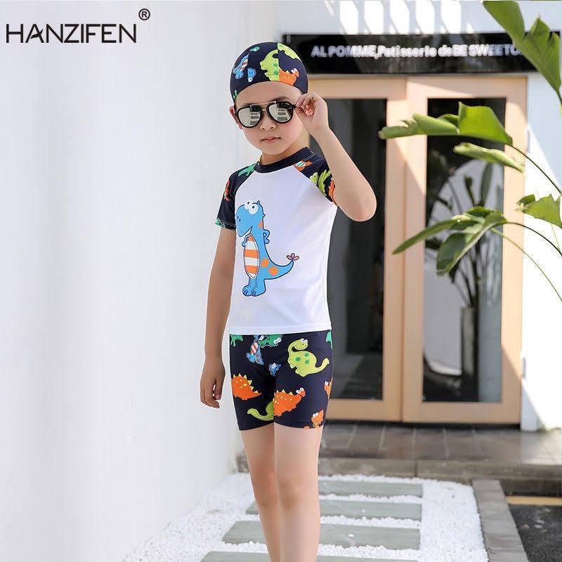 COMBO BỘ ĐỒ BƠI KHỦNG LONG BÉ TRAI