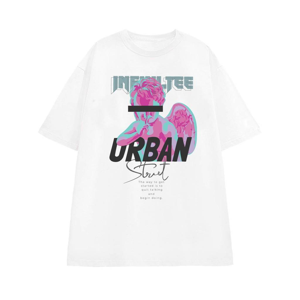 Áo thun in hình FNI68, Thun 100% COTTON - form rộng UNISEX. Nam