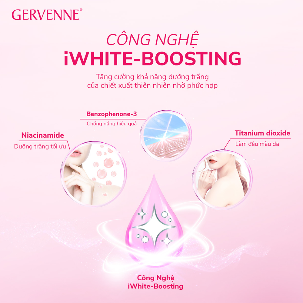 Combo 2 Sữa tắm trắng da hương nước hoa Gervenne Dâu Tây Bạch Tuyết và Lily Hồng 900g/chai