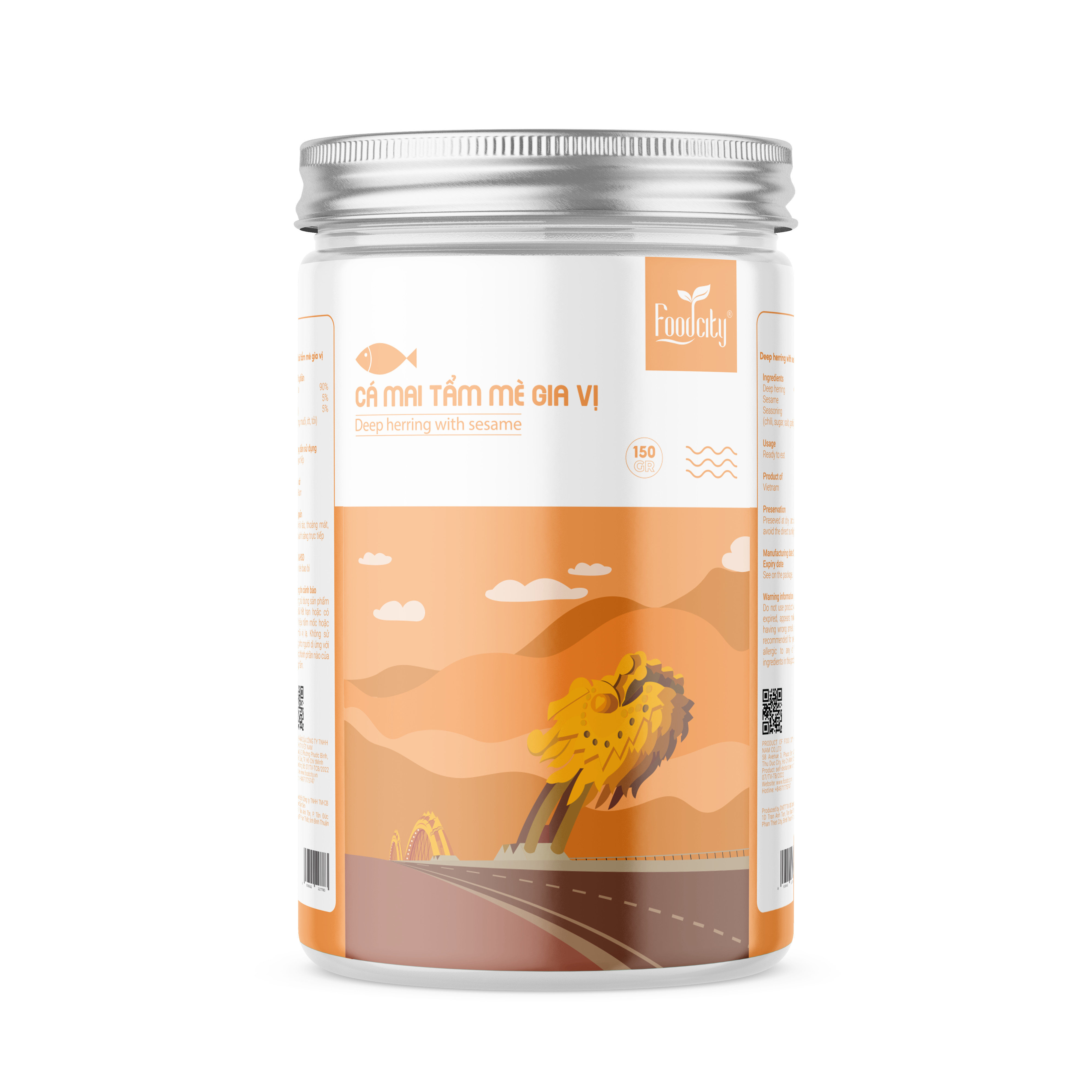 Khô cá mai tẩm mè loại 1 FOOD CITY