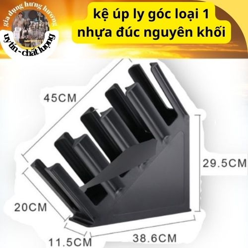 Kệ ly góc 4 ngăn