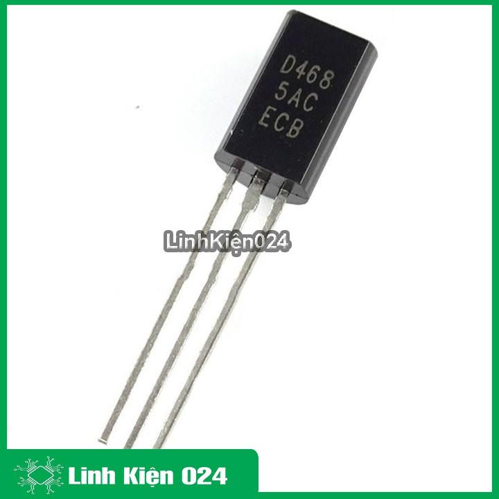 Sản Phẩm Transistor D468 TO-92 NPN 1A 25V Chất Lượng Cao