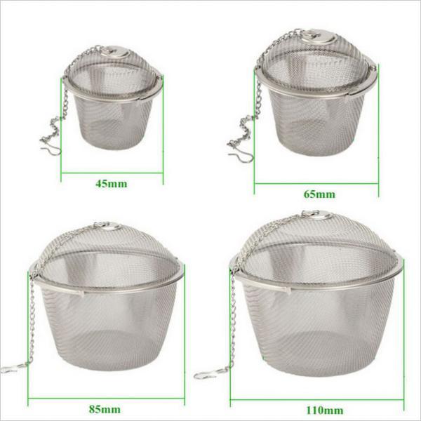 3x Stainless Steel Ball Tea Spice Strainer Infuser  Loose Leaf