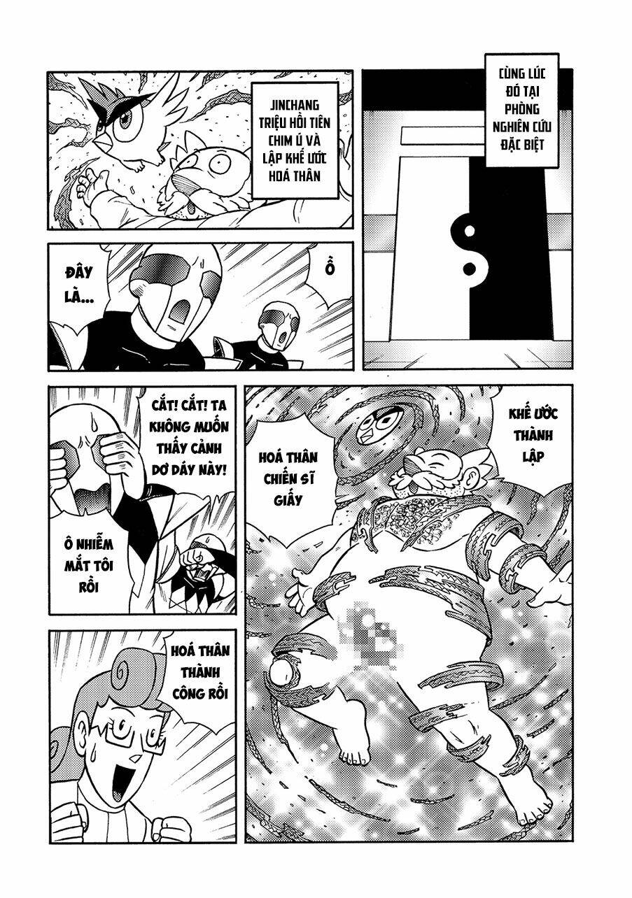 Hiệp Sĩ Giấy A chapter 17.1 10