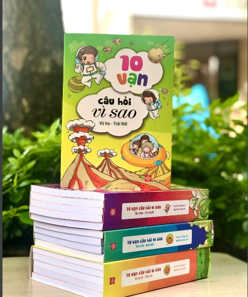 Combo 4Q 10 Vạn Câu Hỏi Vì Sao: Khám Phá Thế Giới Đại Dương 1 + Khám Phá Thế Giới Đại Dương 2 + Khám Phá Thế Giới Thực Vật + Vũ Trụ Thần Bí