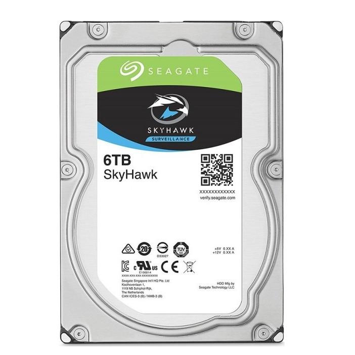 Ổ cứng 6TB Seagate Skyhawk chuyên dụng chạy 24 24