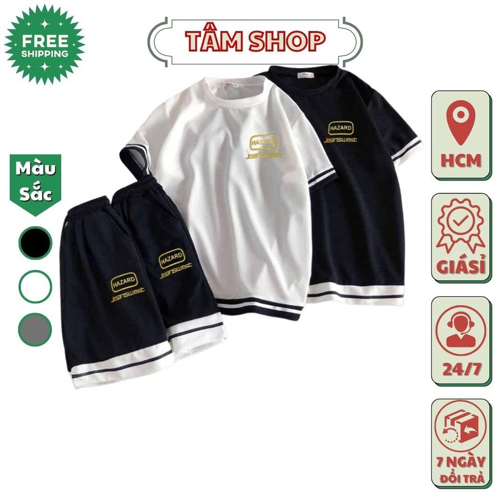 ĐỒ BỘ NAM FREESHIP ĐỒ BỘ THỂ THAO IN HAZARD SIÊU NGẦU ĐỦ SIZE TRẺ EM NGƯỜI LỚN