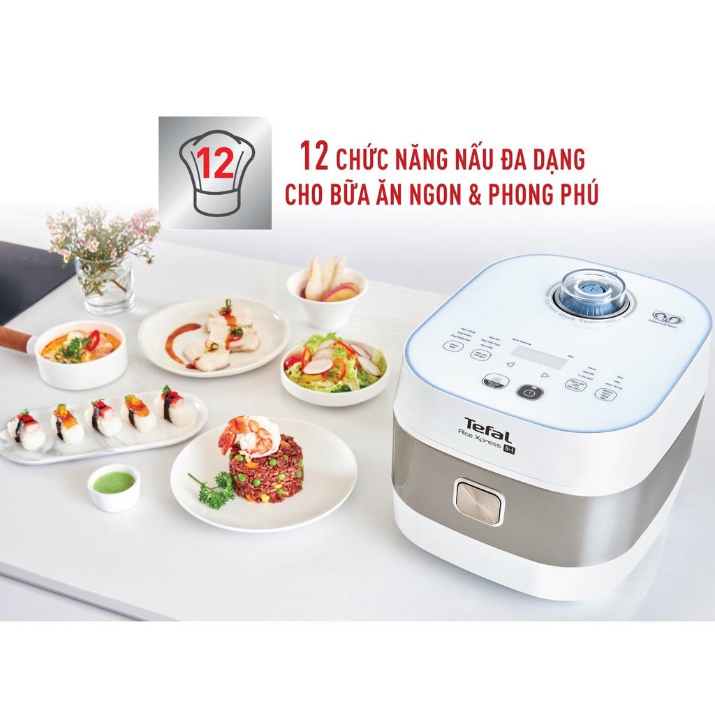 Nồi cơm điện tử cao tần Tefal RK762168 1.5L CN Nấu nhanh - BH 2 năm - Hàng Chính Hãng