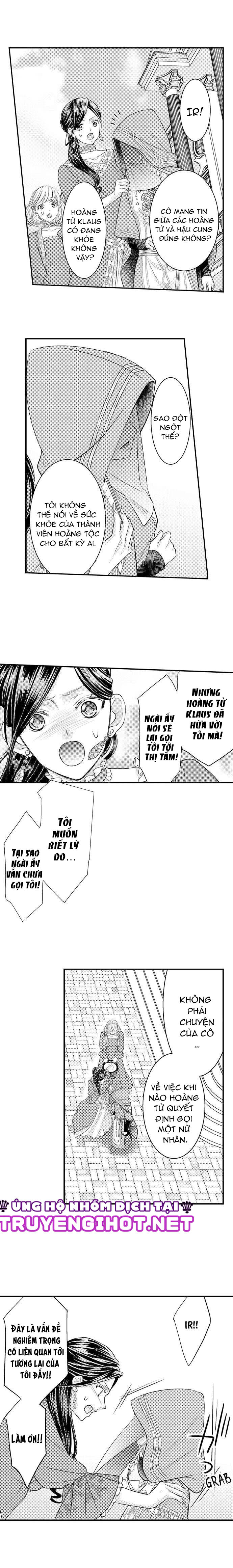 chuyển sinh vào thế giới khác ~ nếu muốn trở thành nữ hoàng hãy tìm cách để được hoàng đế sủng ái vào ban đêm chapter 20.1 5