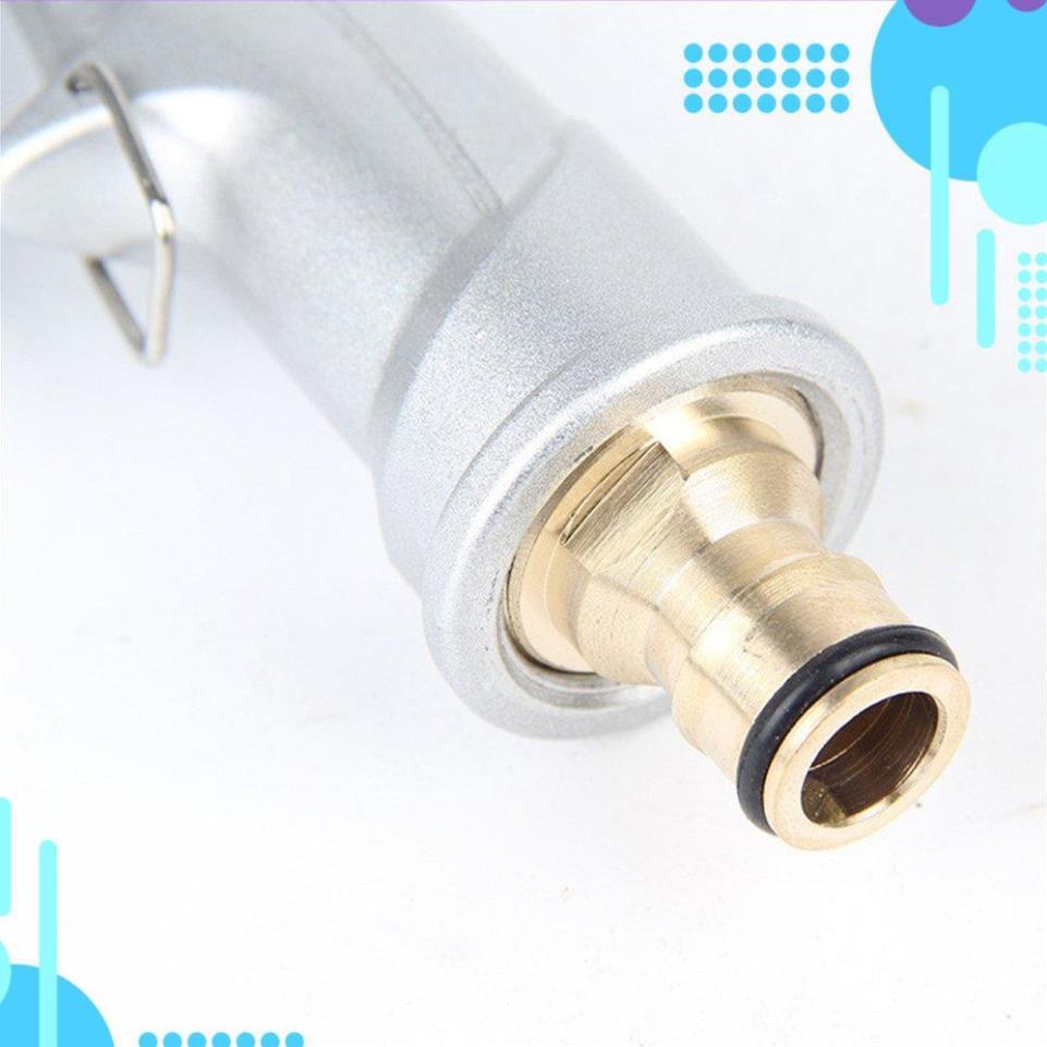 Bộ dây vòi xịt nước rửa xe, tưới cây . tăng áp 3 lần, loại 7m, 10m 206701 đầu đồng,cút đồng, + tặng đai