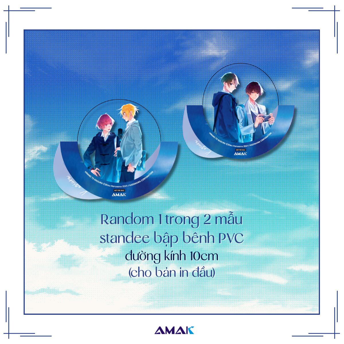 Sách - Hirano Và Kagiura - Tập 2 - Tặng Kèm Bookmark Hai Mặt + Postcard + Random 1 Trong 2 Mẫu Standee PVC Bập Bênh