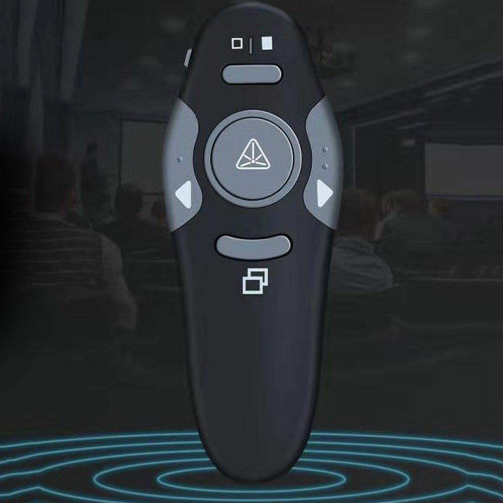 Trình bày không dây USB trình bày PowerPoint Clicker Trình bày từ xa Bút điều khiển từ xa PPT với chuột điều khiển từ xa ánh sáng màu đỏ