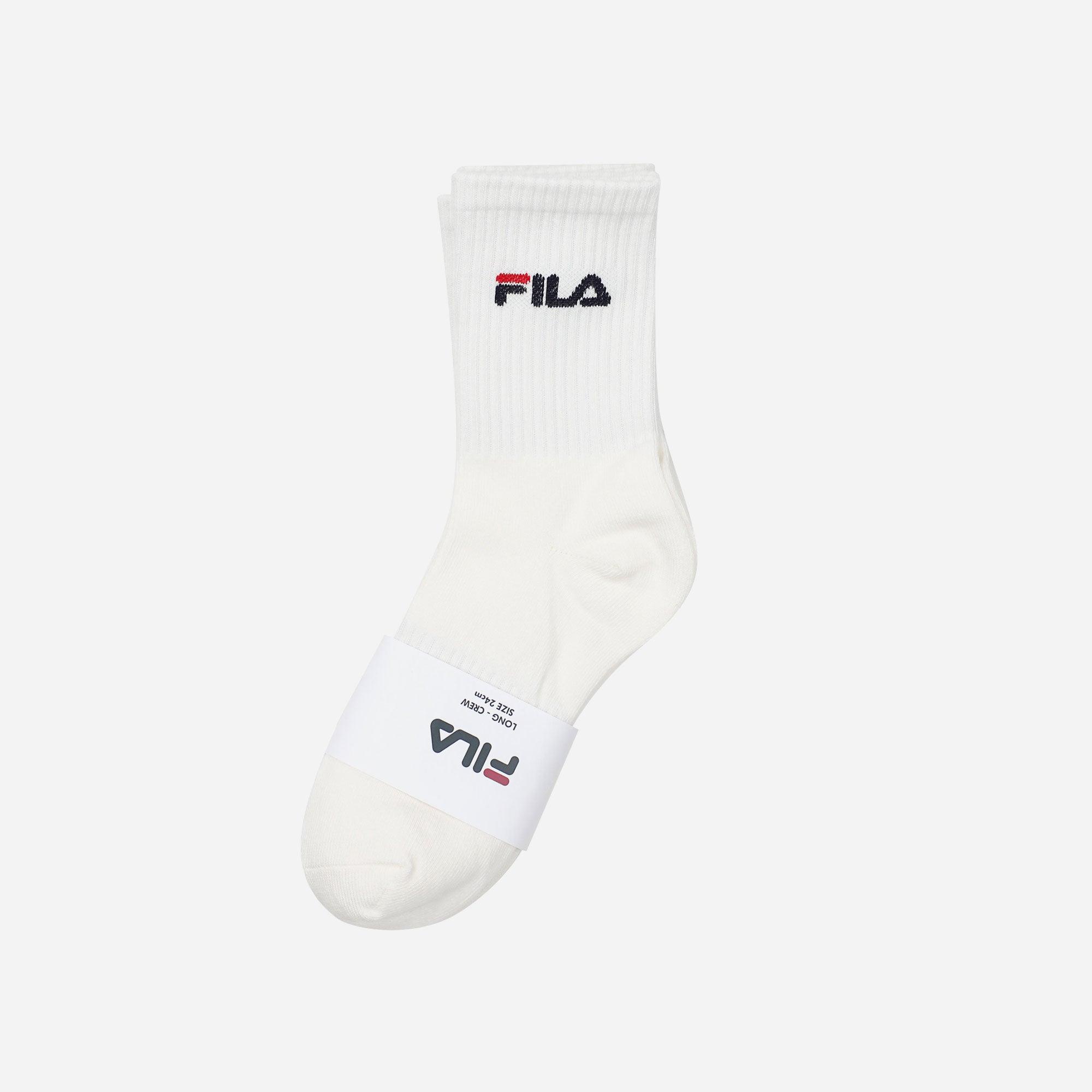 Vớ thể thao unisex Fila - FS3SCF5354X-OWH