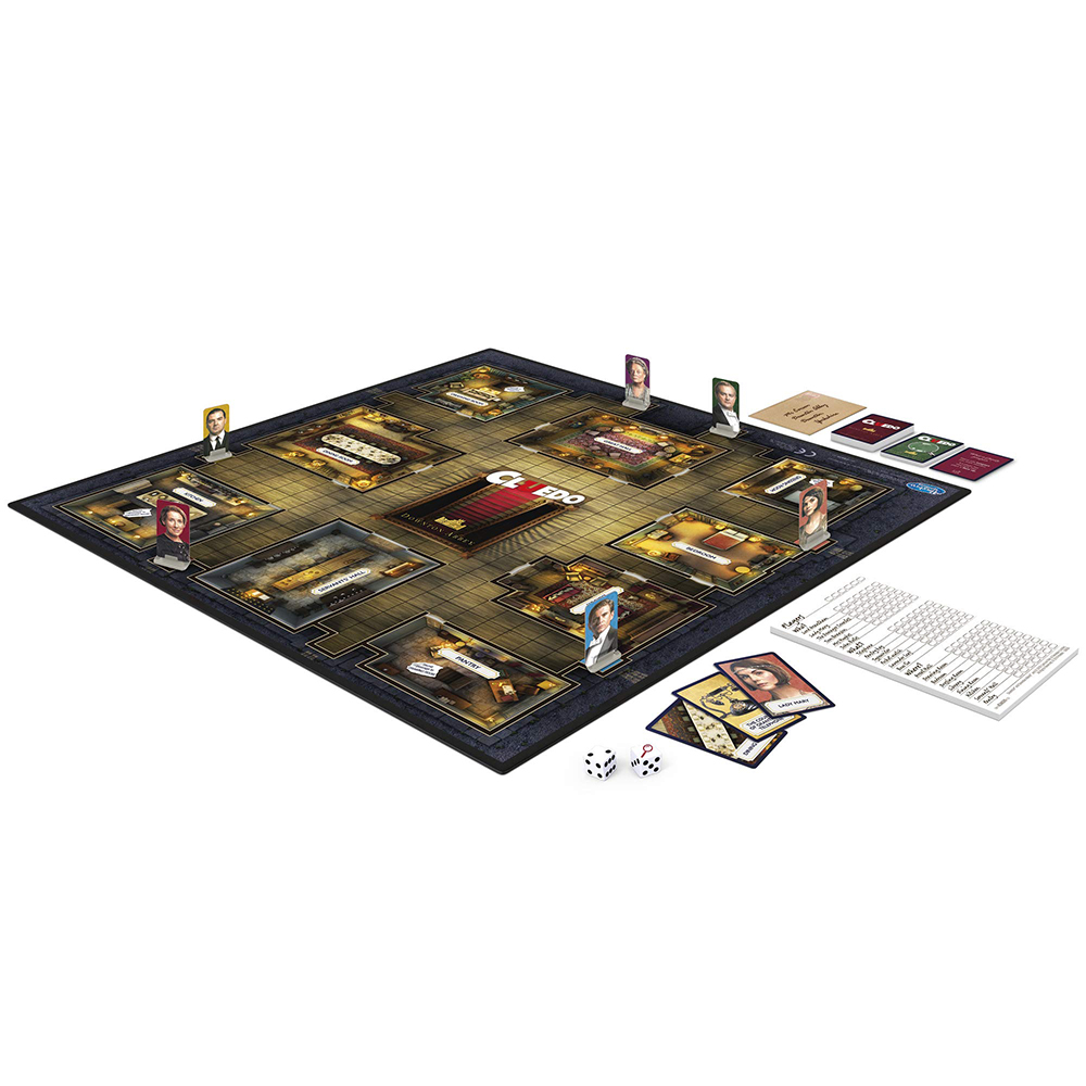 Bộ Board Game Giải Trí Downton Abbey Cluedo Trò Chơi Phá Án Hiện Đại