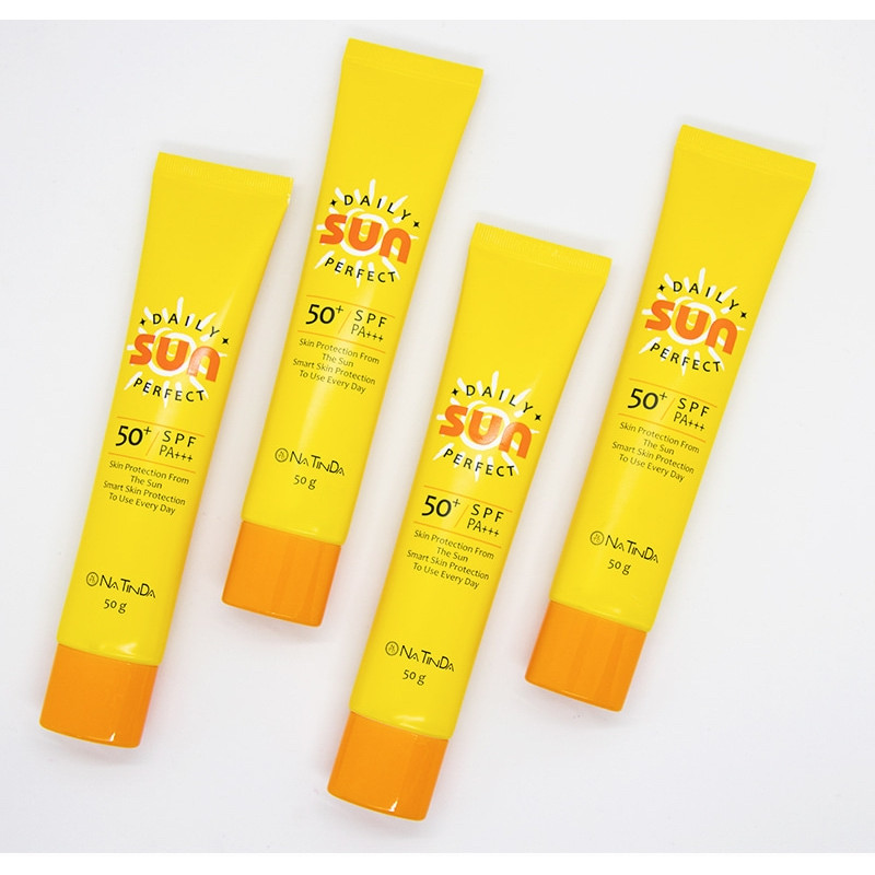 Kem Chống Nắng UVA+ UVB SPF50+PA+++ Natinda Daily Perfect Sun Cream