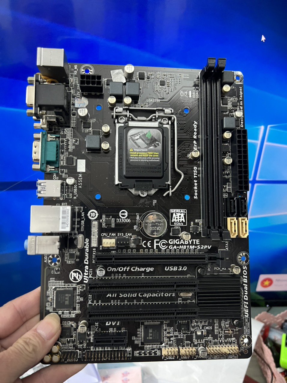 Bo Mạch Chủ Gigabyte H81M-S2PV - Hàng Chính Hãng