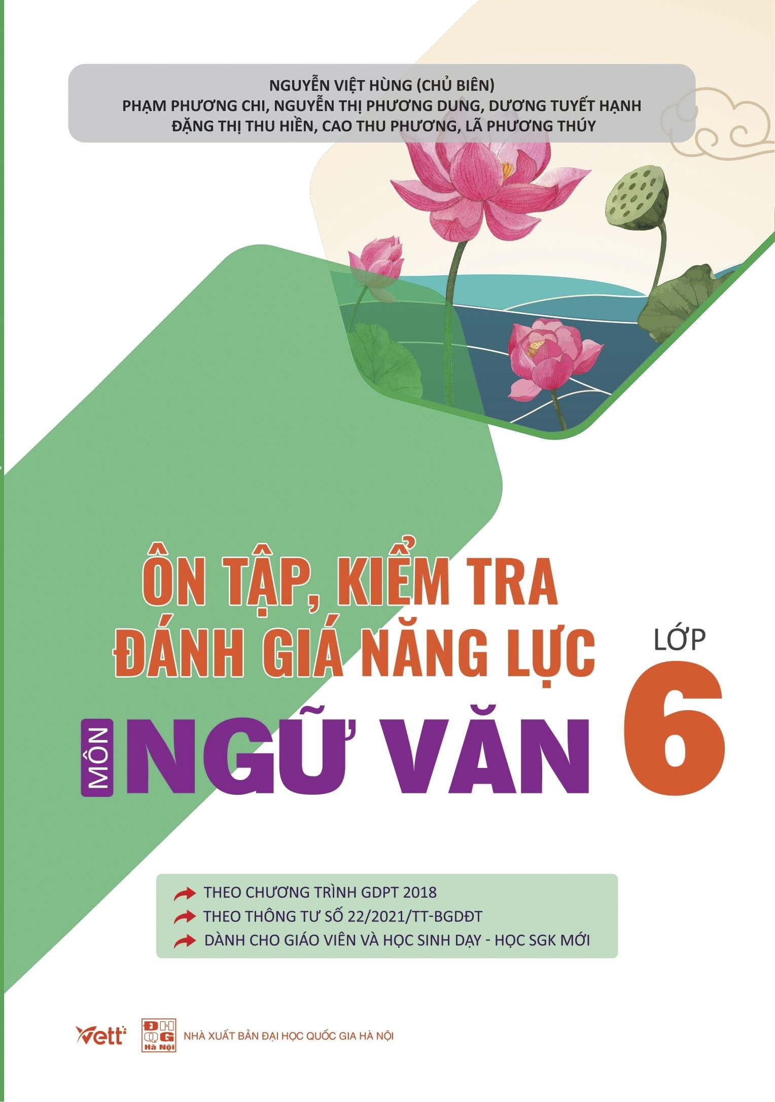 Ôn Tập Kiểm Tra Đánh Giá Năng Lực Môn Ngữ Văn Lớp 6