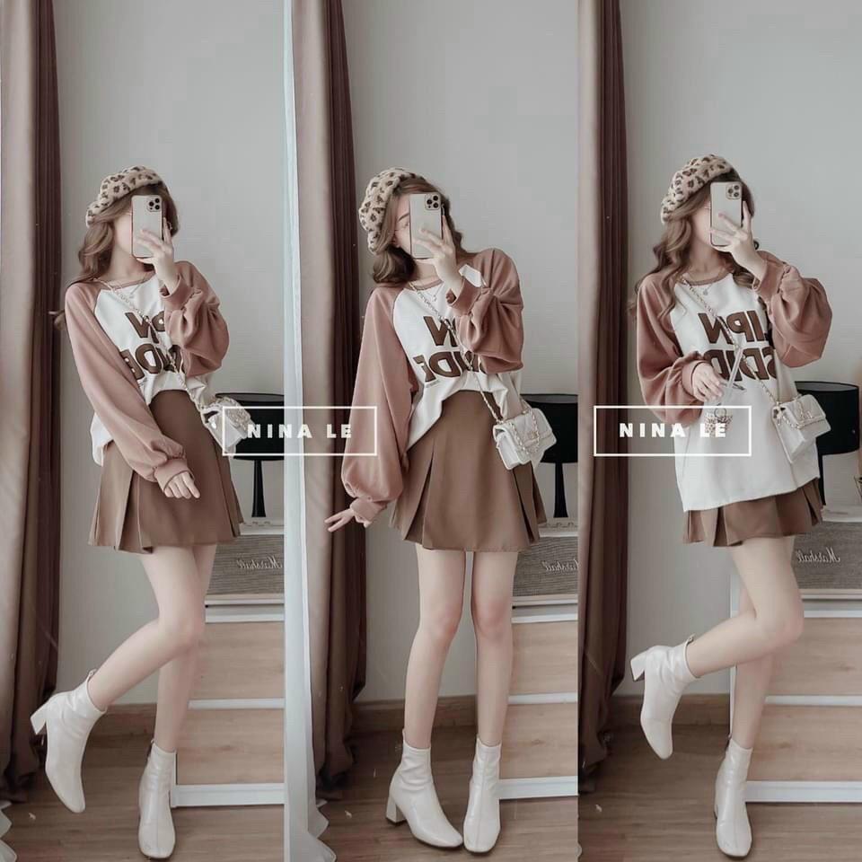 SET BỘ TRANG PHỤC NỮ THU ĐÔNG SANG CHẢNH , XINH SẮN CHO CÁC CHỊ EM